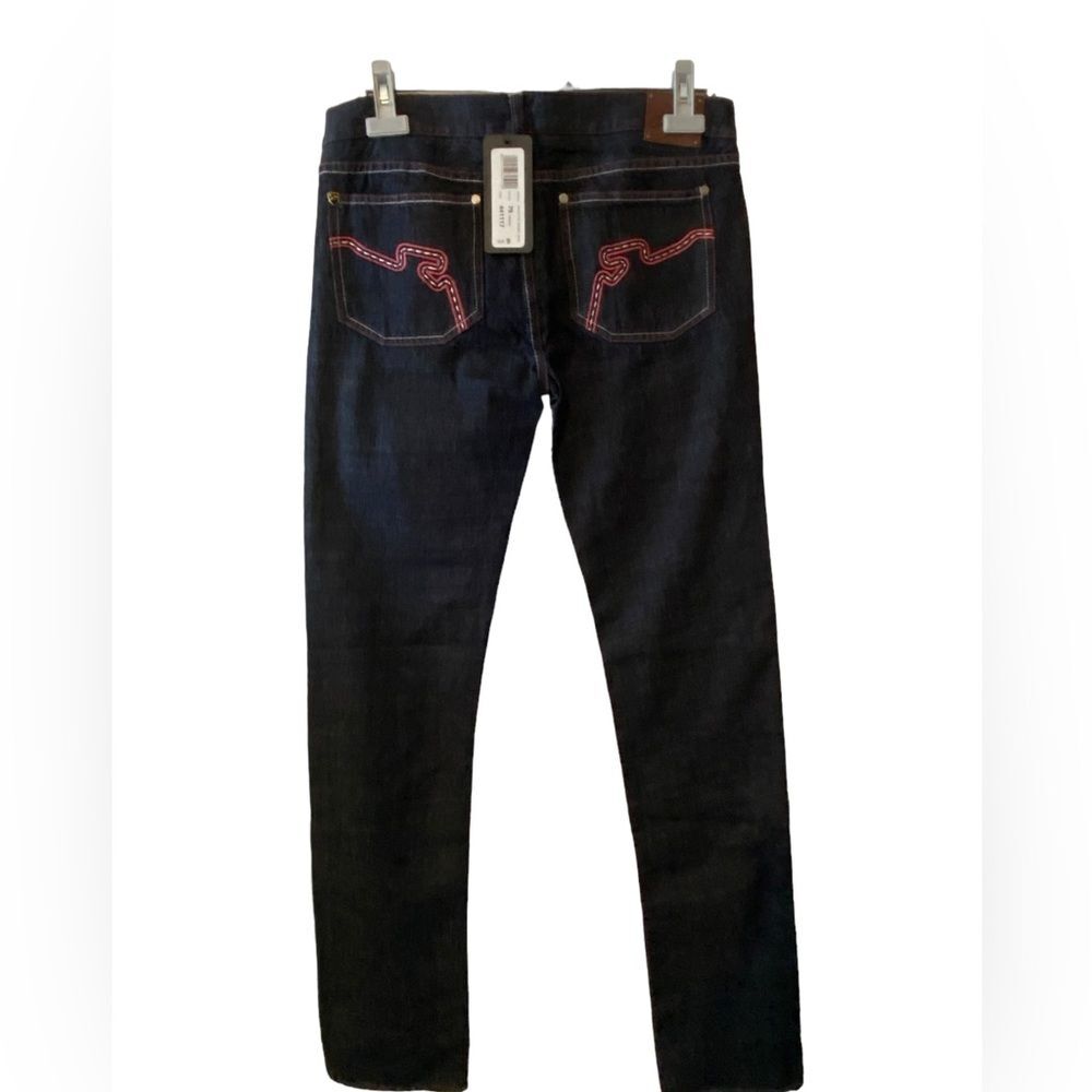 Alpine stars roulette skinny jeans in indigo blue NWT size 9 - 34 Length $219